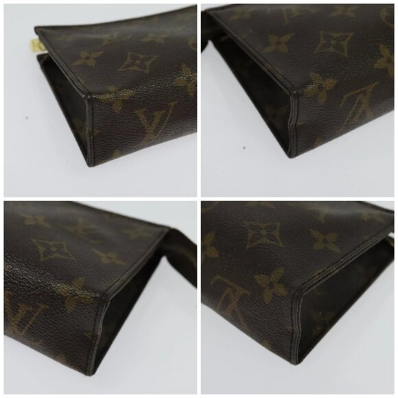 LOUIS VUITTON Monogram Posh Toilette 15 Pouch M47546 LV Auth - Picture 16 of 16